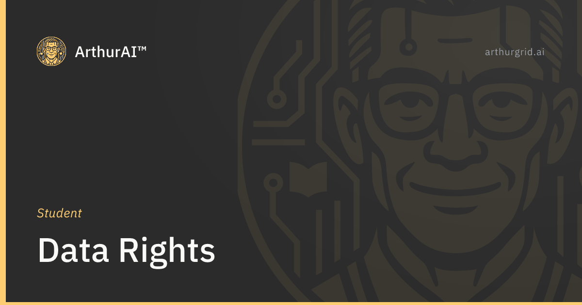 Requisite Data Rights Student data rights — ArthurAI